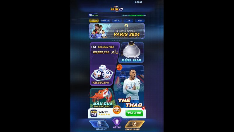 Các bước đăng nhập WIN79 chi tiết