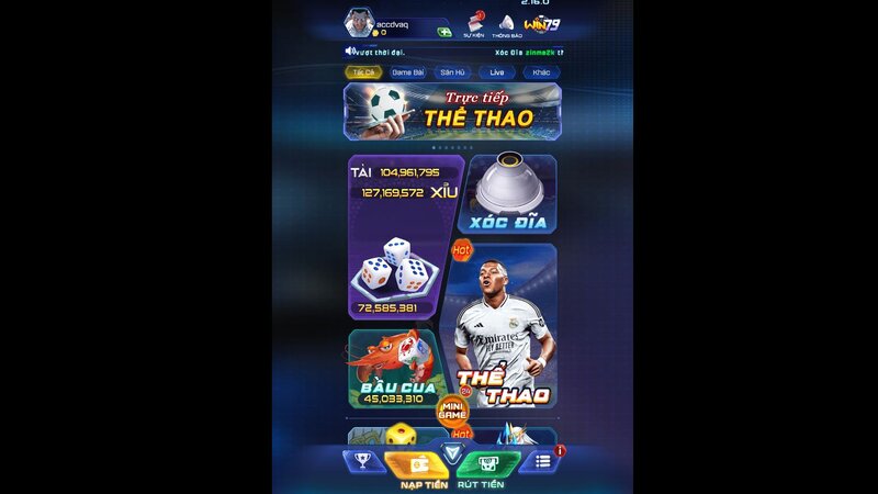 Cổng game WIN79 siêu HOT