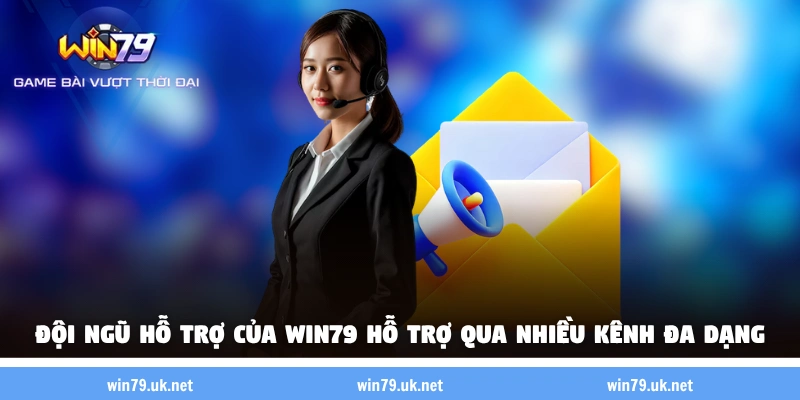 Đội ngũ hỗ trợ của WIN79 hỗ trợ qua nhiều kênh đa dạng